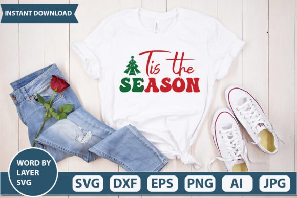 Download Tis the Season Svg Design - Premium Resources